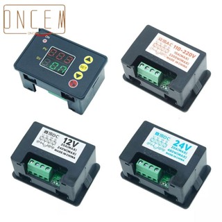 【ONCEMOREAGAIN】110/220V Delay Time Relay Module Delay On/OFF Cycle Timing LCD Digital Display