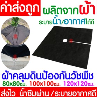 *โค้ดส่งฟรี* ผ้าคลุมดินป้องกันวัชพืช เจาะรู ผ้าคลุมวัชพืช หญ…