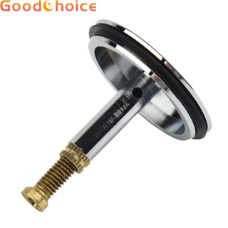 【Good】Bathtub Chock Plug Chrome Plated Pure Copper Adjustable Bathtub Drainer【Ready Stock】