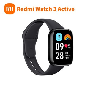 Xiaomi Redmi Watch 3 แอคทีฟ บลูทูธ โทรศัพท์ โทร วัดออกซิเจนในเลือด อัตราการเต้นของหัวใจ 1.83 นิ้ว