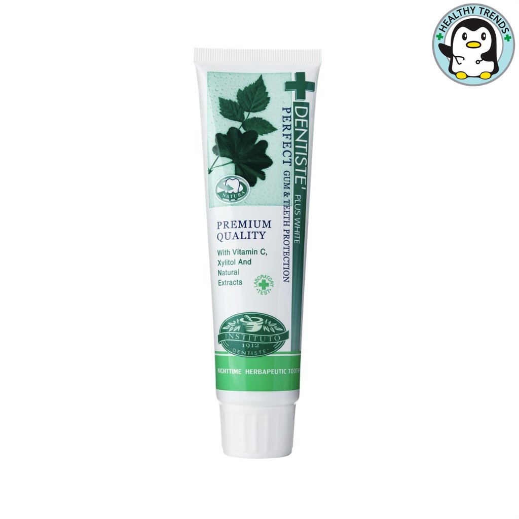 Dentiste' Original Toothpaste Tube ยาสีฟัน สูตรออริจินัล ดั้งเดิม แบบหลอดขนาด 100G. เดนทิสเต้ [HT]