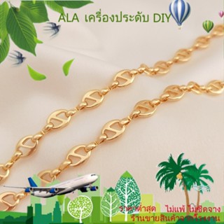 ❤️เครื่องประดับ DIY❤️สร้อยข้อมือ สายโซ่ ชุบทอง 14K จี้รูปหมู แฮนด์เมด สไตล์เกาหลี และญี่ปุ่น DIY[โซ่/สร้อยคอ/สร้อยข้อมือ/โซ่เท้า/กําไลข้อมือ]