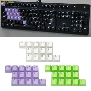 Godd ปุ่มกดคีย์บอร์ด PBT 14 คีย์ ทนทาน สําหรับคีย์บอร์ด RGB