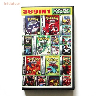 [Initiatour] 369 In 1 ตลับการ์ด มัลติคาร์ท สําหรับ Game Boy Advance GBA SP NDS NDSL ภาษาอังกฤษ