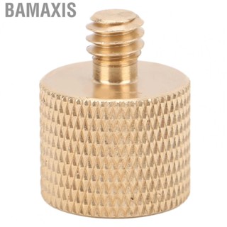 Bamaxis 3/8 Inch Female To 1/4 Inch Male Screw Adapter  Tripod Screw Adapter Brass Fine Workmanship Clear Thread  for Cameras for Microphones for Tripods