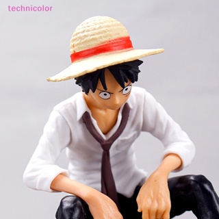 [technicolor] โมเดลฟิกเกอร์ Pvc รูปการ์ตูนอนิเมะ One Piece Luffy Monkey D Luffy Sabo Ace สําหรับตกแต่งเค้ก รถยนต์ เก็บสะสม พร้อมส่ง