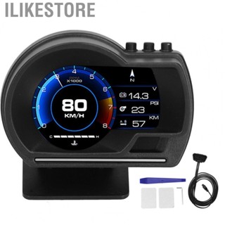 Ilikestore Head Up Display OBD2  Dual System HD Screen Speedometer Tachometer Projector Center Console Mounted