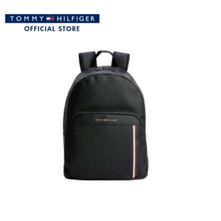 Tommy Hilfiger กระเป๋าเป้ผู้ชาย รุ่น AM0AM11317 BDS - สีดำ