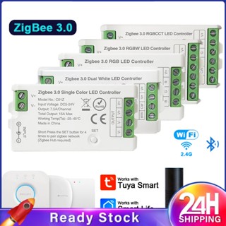 ❥❥ Zigbee 3.0 Wifi Led Controller 2.4ghz Cct Rgb Rgbw Rgbcct Led Strip Tuya Gateway Hue Bridge Smart Things Voice Control Dc5v-24v