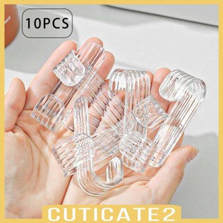 [Cuticate2] ตะขอแขวนติดผนังห้องน้ํา ห้องนอน 10 ชิ้น