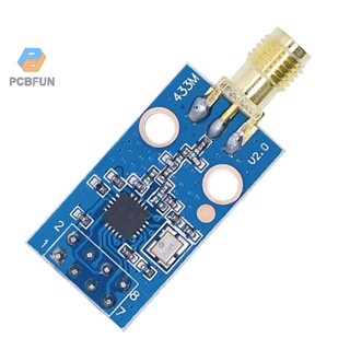 Pcbfun CC1101 ชุดโมดูลรับส่งสัญญาณไร้สาย พร้อมเสาอากาศ 433MHZ