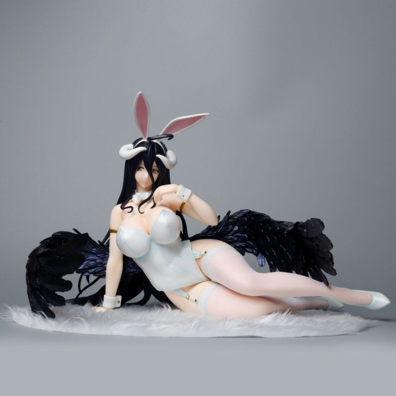 Overlord Albedo Playboy Bunny ฟิกเกอร์ PVC 1/4 ของเล่นสําหรับเด็ก