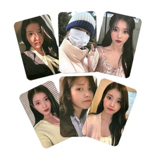 โปสการ์ด ขนาดเล็ก ลายศิลปินเกาหลี IU แบบพิเศษ