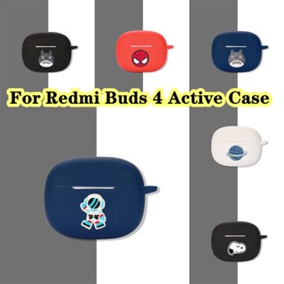 【Trend Front】เคสหูฟัง แบบนิ่ม ลายการ์ตูน สําหรับ Redmi Buds 4 Redmi Buds 4