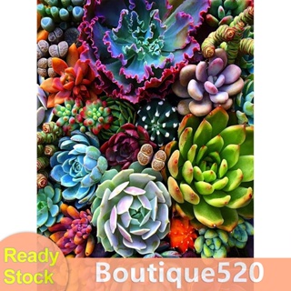 [boutique520.th] ชุดงานจิตรกรรมเม็ดบีด ทรงเพชรกลม พลอยเทียม 5D DIY สําหรับตกแต่งบ้าน