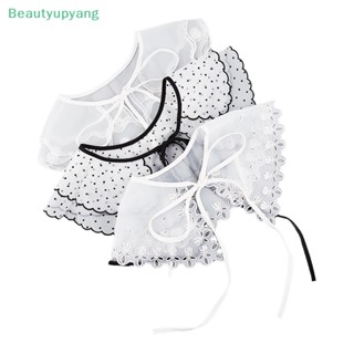 [Beautyupyang] สร้อยคอ ลูกไม้ปลอม เมฆ ไหล่เสื้อปลอม ถอดออกได้ สําหรับผู้หญิง