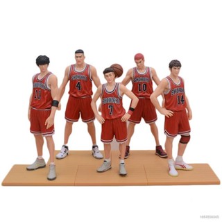 Sy7 โมเดลฟิกเกอร์ SLAM DUNK Sakuragi Kaede Takenori Miyagi Mitsui ของเล่น สําหรับเด็ก เก็บสะสม ของขวัญ 5 ชิ้น YS7