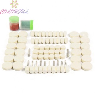 【COLORFUL】Grinding Wheel Tools Wool Buffing 76pcs Accessories Grinding Wheel Set