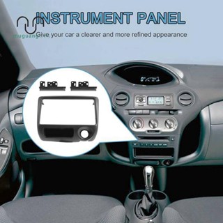 แผ่น DVD สเตอริโอ กรอบสีดํา 2 DIN สําหรับ Toyota Yaris Echo Vitz 1999-2005