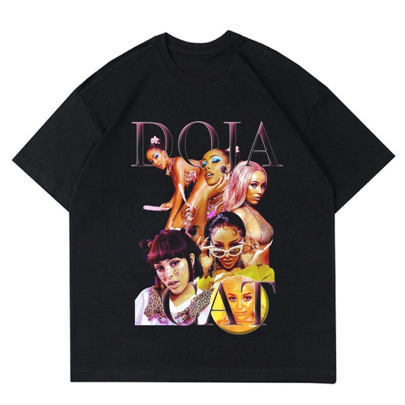 ร้อน 3 oversize T-shirt  | Doja CAT  สําหรับผู้ชาย |  สําหรั