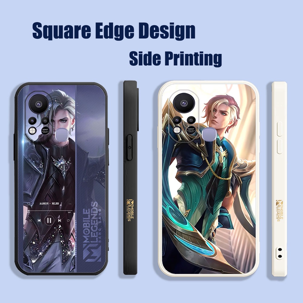 ปลอกสําหรับ Huawei Nova 3i 7i 8i 5T Y9S Amon Mobile Legends MLBB ml DER10 เคสโทรศัพท์ขอบสี่เหลี่ยม