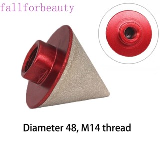 FALLFORBEAUTY Chamfer ดอกลบคมเพชร M14 สําหรับกระเบื้องเซรามิค เครื่องเจียรมุม กระเบื้อง