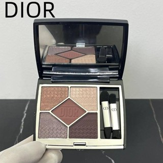 สินค้าใหม่ DIOR Houndstooth Pattern พาเลตต์อายแชโดว์ 5 สี No.: 769#Tutu紫灰色调