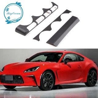 ฝาครอบแผงควบคุมเครื่องปรับอากาศ คาร์บอนแท้ สําหรับ Subaru BRZ Toyota 86 2022