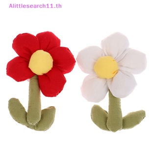 Alittlesearch11 กิ๊บติดผม ผ้าฝ้าย ลายดอกไม้ห้ากลีบ แฮนด์เมด Diy อุปกรณ์เสริม สําหรับเสื้อผ้า TH