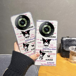 พร้อมส่ง ใหม่ เคสโทรศัพท์มือถือใส แบบนิ่ม ลาย Kabi และ Kuromi กันกระแทก สําหรับ Realme 11 Pro 11 Pro+ 2023 11 Realme11Pro