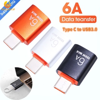 [Better For You] อะแดปเตอร์แปลง 6A USB 3.0 เป็น Type C OTG ชาร์จเร็ว สําหรับแล็ปท็อป โทรศัพท์