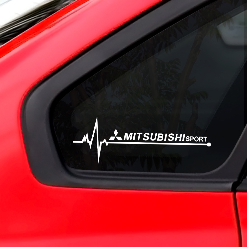 Mitsubishiสะท้อนแสง สติ๊กเกอร์Vinyl เทปกันรอย ตกแต่งรถ ตัด รถไฟฟ้า รถยนต์ หน้าต่าง หมวกกันน๊อคไฟท้าย