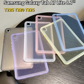 เคสแท็บเล็ต TPU นิ่ม แบบใส กันกระแทก สําหรับ Samsung Galaxy Tab A7 Lite 8.7 นิ้ว 2021 SM-T220 SM-T225 T220 T225