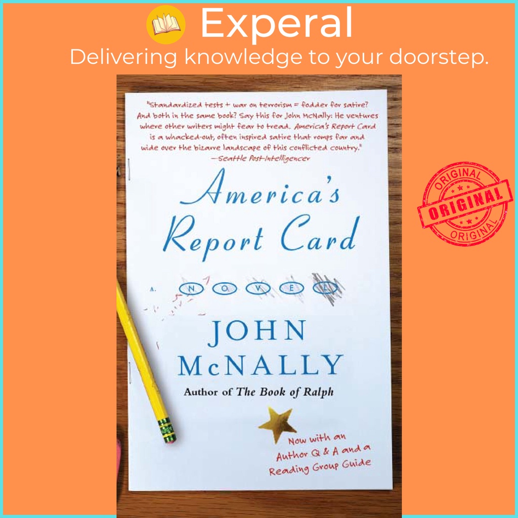 บัตรรายงานของอเมริกา - A Novel โดย John McNally (ฉบับสหรัฐอเมริกาปกอ่อน)