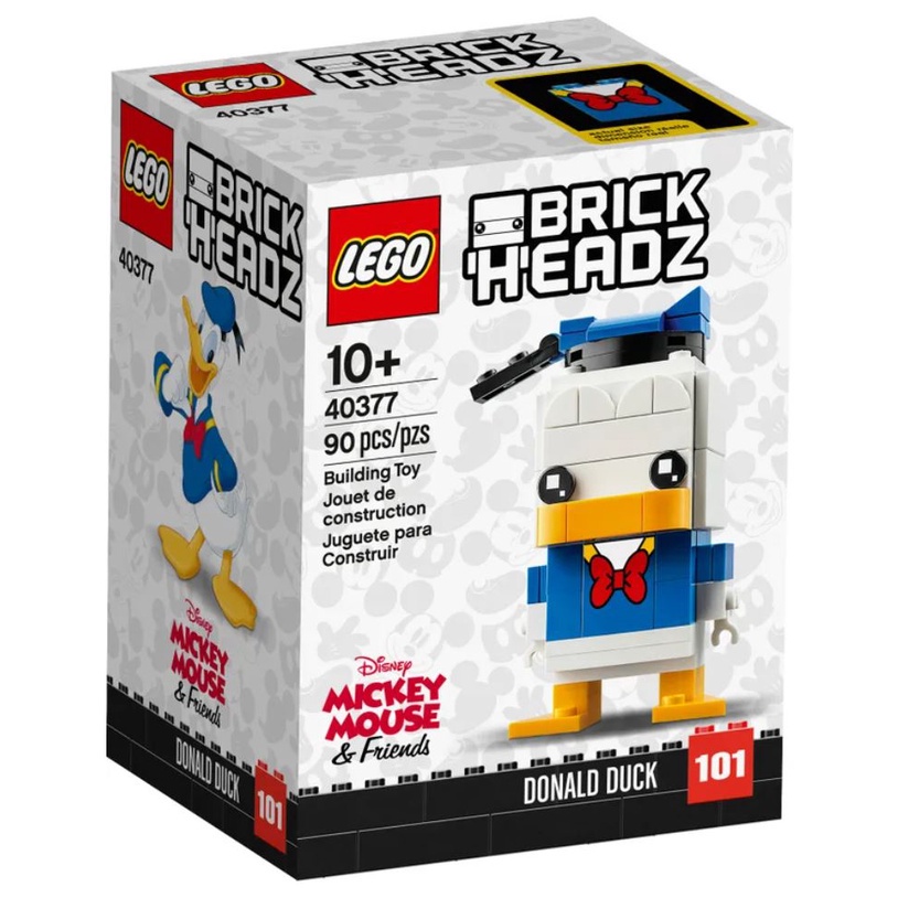 LEGO® BrickHeadz Disney Donald Duck 40377 (พร้อมส่ง ของแท้ 100%)