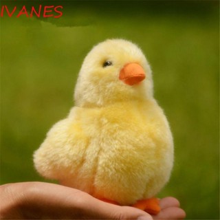 IVANES ตุ๊กตาเป็ดจําลอง เสมือนจริง ของเล่นสําหรับเด็กผู้ชาย และเด็กผู้หญิง