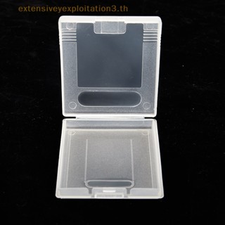 &amp; Hg &amp; เคสตลับเกม พลาสติกใส กันฝุ่น สําหรับ Nintendo Game Boy Color 5 ชิ้น