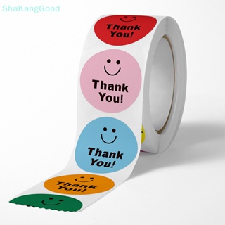 Skth สติกเกอร์ฉลาก Thank You สําหรับตกแต่งบรรจุภัณฑ์เบเกอรี่ 500 ชิ้น SKK