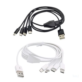 Bonj สายชาร์จโทรศัพท์มือถือ USB หลายช่อง เข้ากันได้กับหลากหลาย