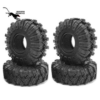 อะไหล่ล้อยาง 62 มม. 1.0 นิ้ว สําหรับรถไต่หินบังคับ 1/24 Axial SCX24 Gladiator Bronco 4 ชิ้น