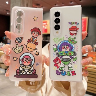 เคสมือถือ ลายการ์ตูน Toy Story แฟชั่น สําหรับ Samsung Galaxy Z Fold 3 5G Galaxy Z Fold 4 5G