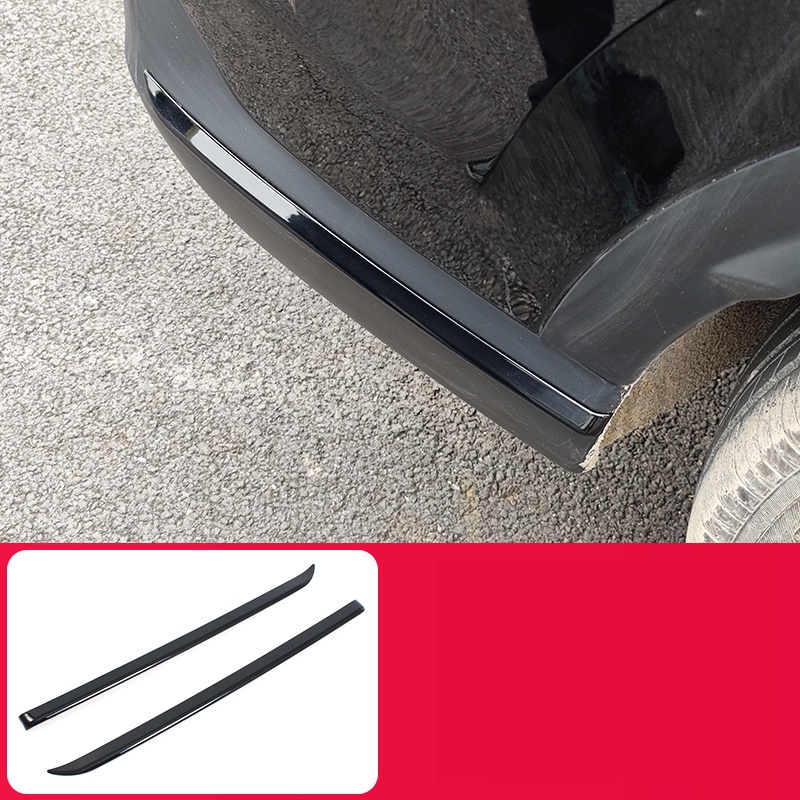 แถบติดกันชนหน้า หลัง คาร์บอน ABS สีดํา สําหรับ Honda CRV CR-V 2023+ - รูปที่ 7