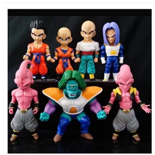 ฟิกเกอร์ Dragon Ball Wu Gita Buo Tianjin Rice Kelin Tilanx Yamu Tea Saab สําหรับตกแต่งบ้าน