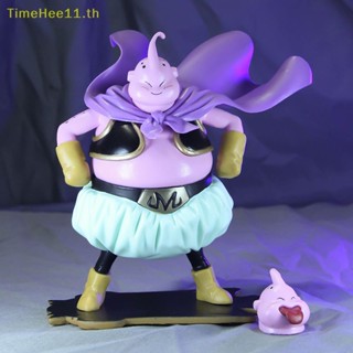 Timehee โมเดลฟิกเกอร์ Dragon Ball Z Fat Buu Majin Buu 15 ซม. พร้อมหัว 2 หัว Pvc Gk Dbz