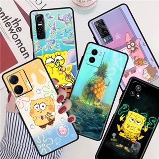 เคสโทรศัพท์มือถือซิลิโคน TPU กันกระแทก ลาย spongebob สําหรับ Vivo S9 S12 V23 S12 S15 V20 V21 V23E 4G 5G V23 PRO