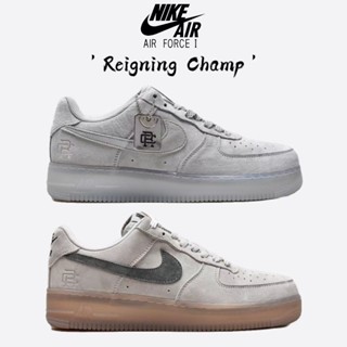 (พร้อมส่ง) Nike Air Force 1Reigning Champ รองเท้าผ้าใบ สําหรับผู้ชาย และผู้หญิง