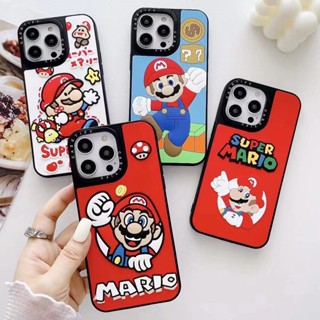 เคสโทรศัพท์มือถือ ซิลิโคน ลายการ์ตูนซูเปอร์มาริโอ้ 3D สําหรับ iPhone 11 12 13 14 Pro Max 11Pro