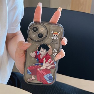 เคสป้องกันโทรศัพท์มือถือ ลายการ์ตูนอนิเมะ One Piece กันกระแทก สําหรับ iphone 14 13 12 11 pro max