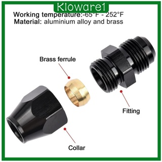 [Kloware1] อะแดปเตอร์เชื่อมต่อสายน้ํามันเชื้อเพลิง อะลูมิเนียมอัลลอย 6 3/8 นิ้ว และปลอกทองเหลือง สําหรับระบบเติมน้ํามันเชื้อเพลิง