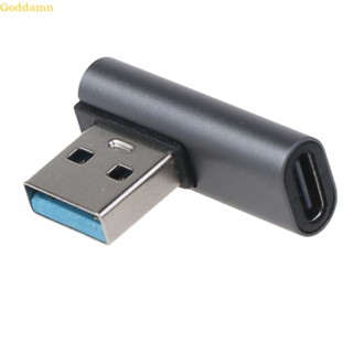 Godd อะแดปเตอร์แปลง USB C เป็น USB 3 0 90 องศา สําหรับแล็ปท็อป